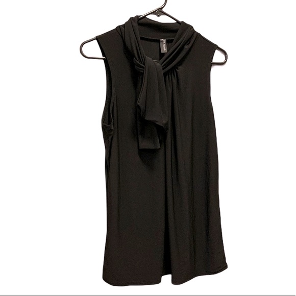 F.M Fleurette Drapey Sleeveless Dress Top XL Work-Wear - Picture 1 of 4